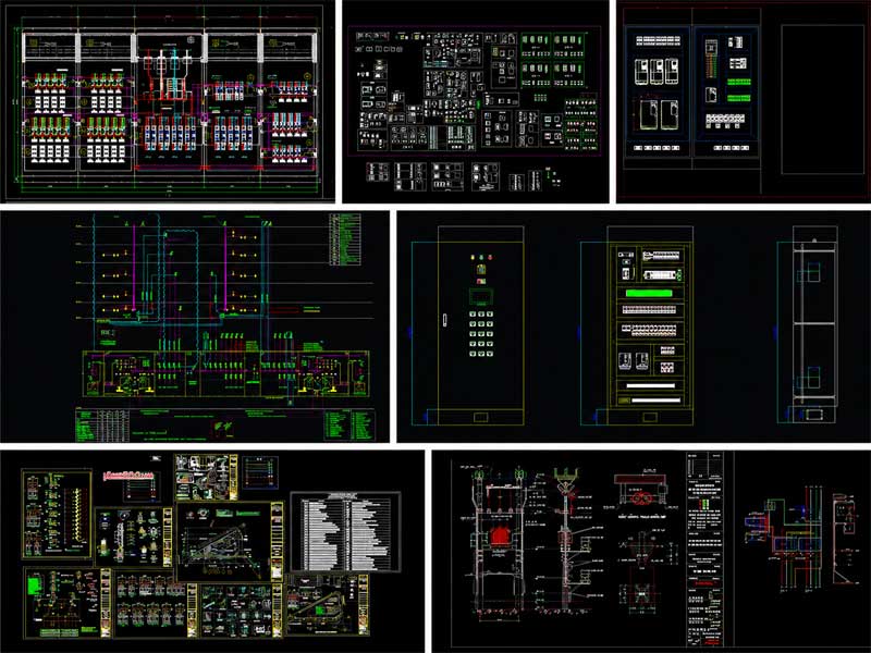 file cad dien cong nghiep free