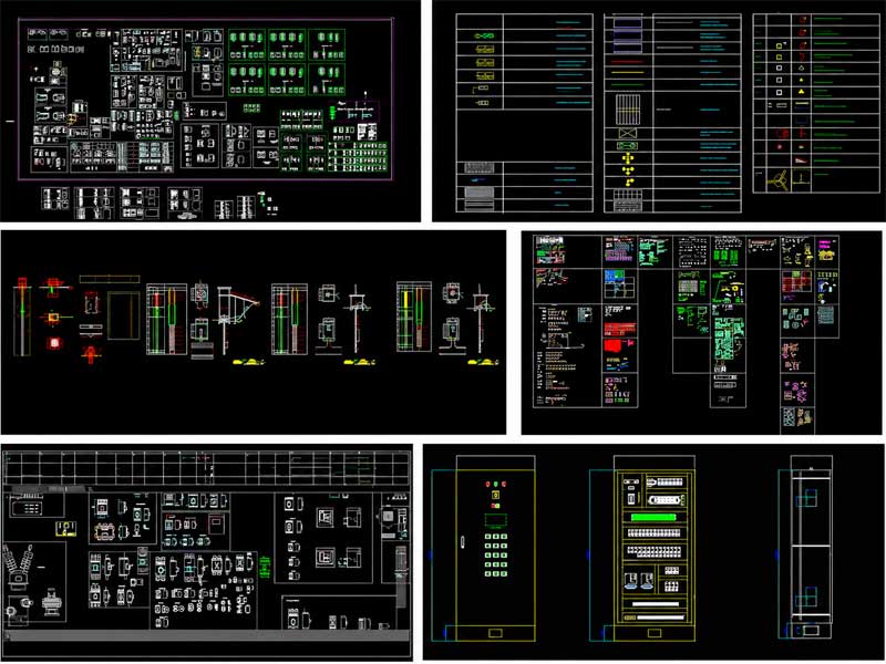 Thư viện cad điện công nghiệp